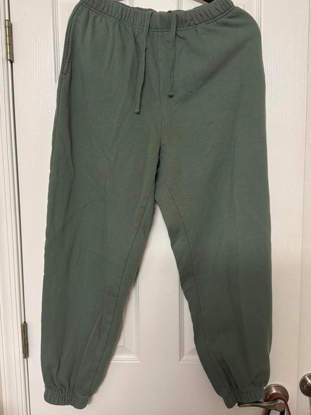 Garage Olive Green Men's Drawstring Joggers